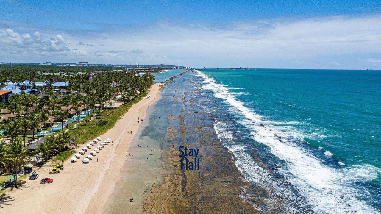 Villa Bangalo 4Qts-Beira-Mar Com Cozinheira-Sh034 Pôrto das Galinhas Esterno foto
